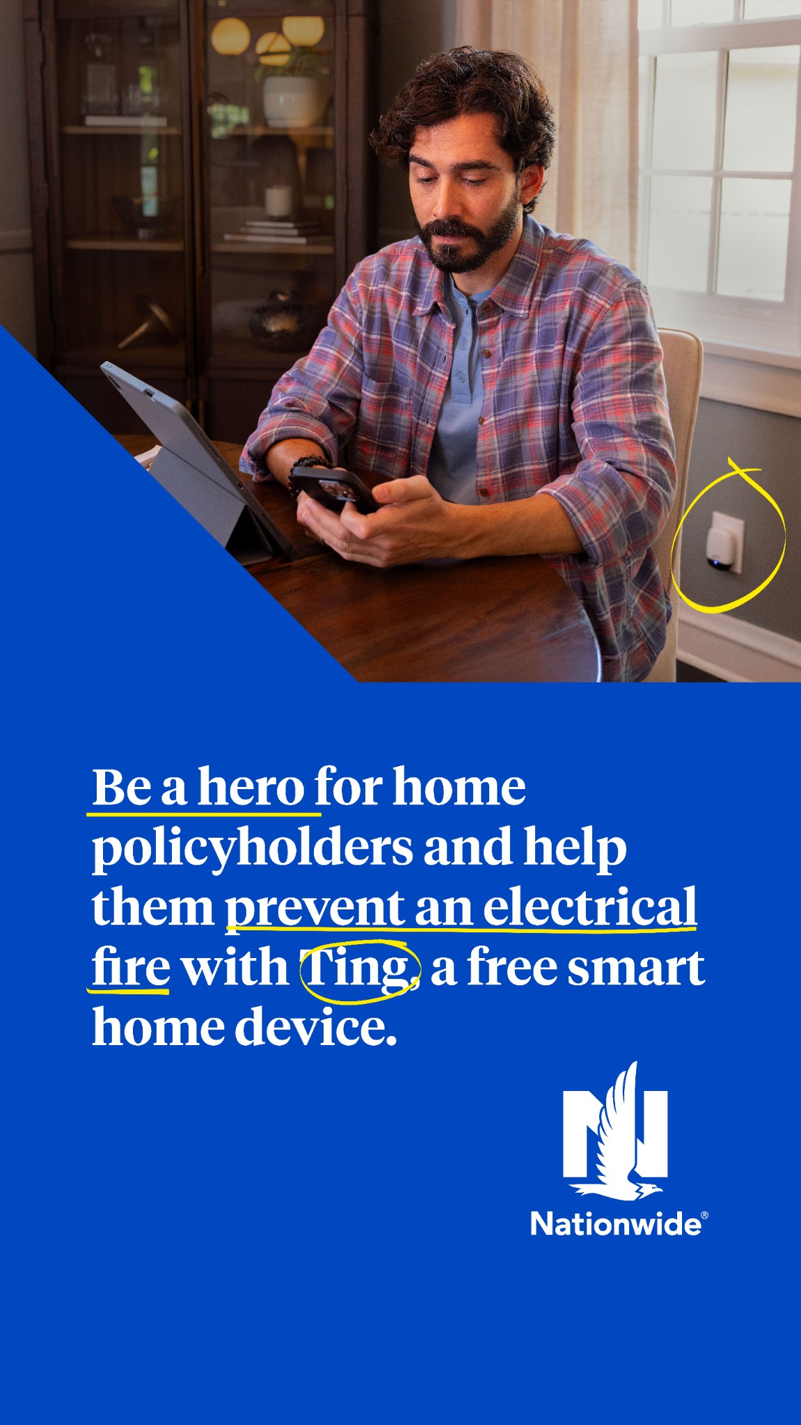 Nationwide Facebook ad