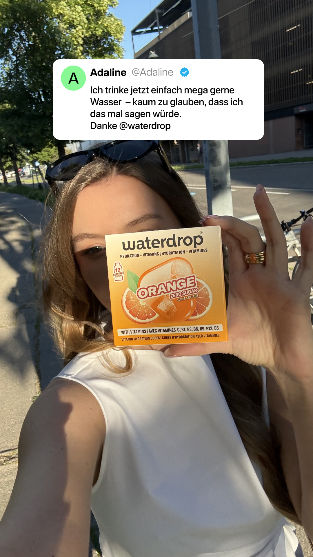 waterdrop Facebook ad