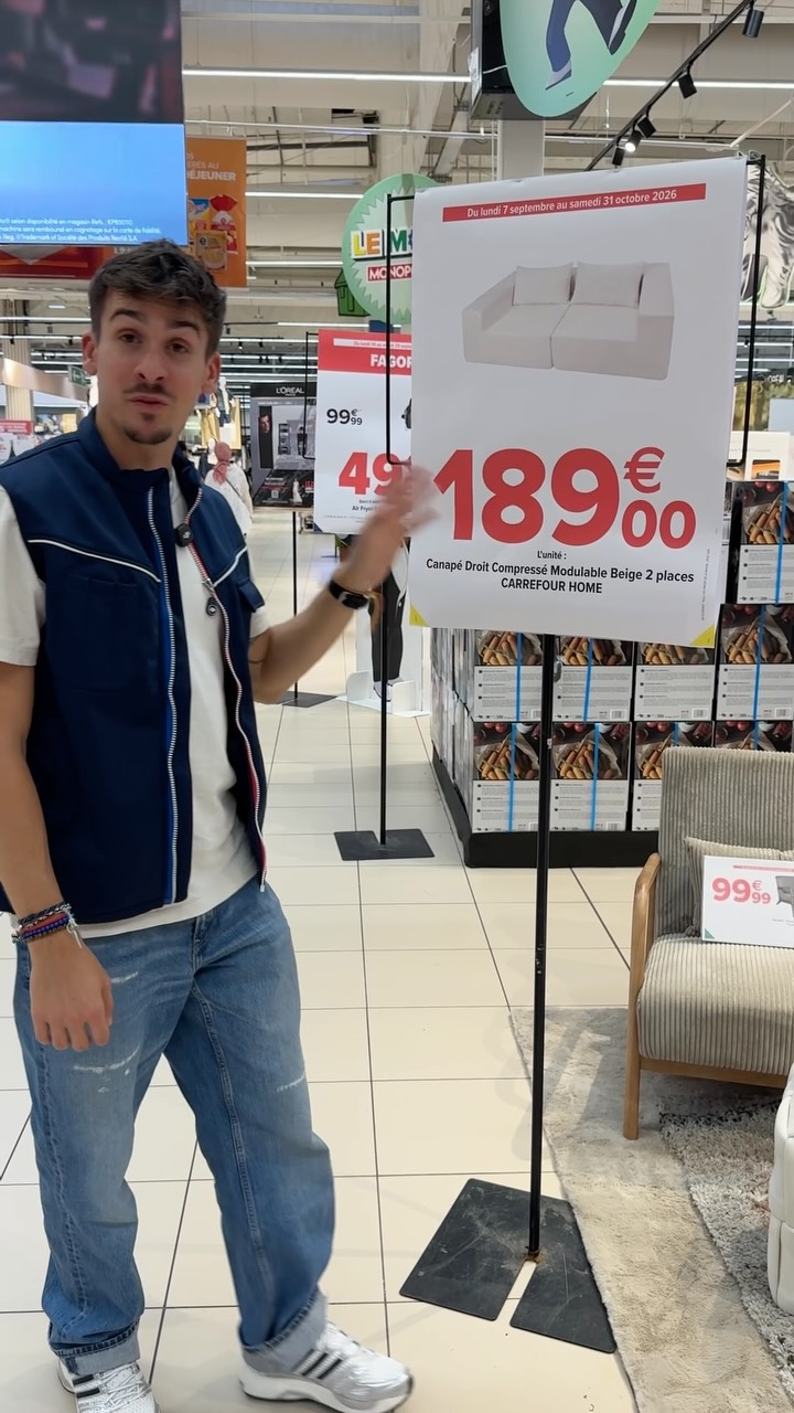 Carrefour Facebook ad: Personne ne parle de ces bons plans Carrefour