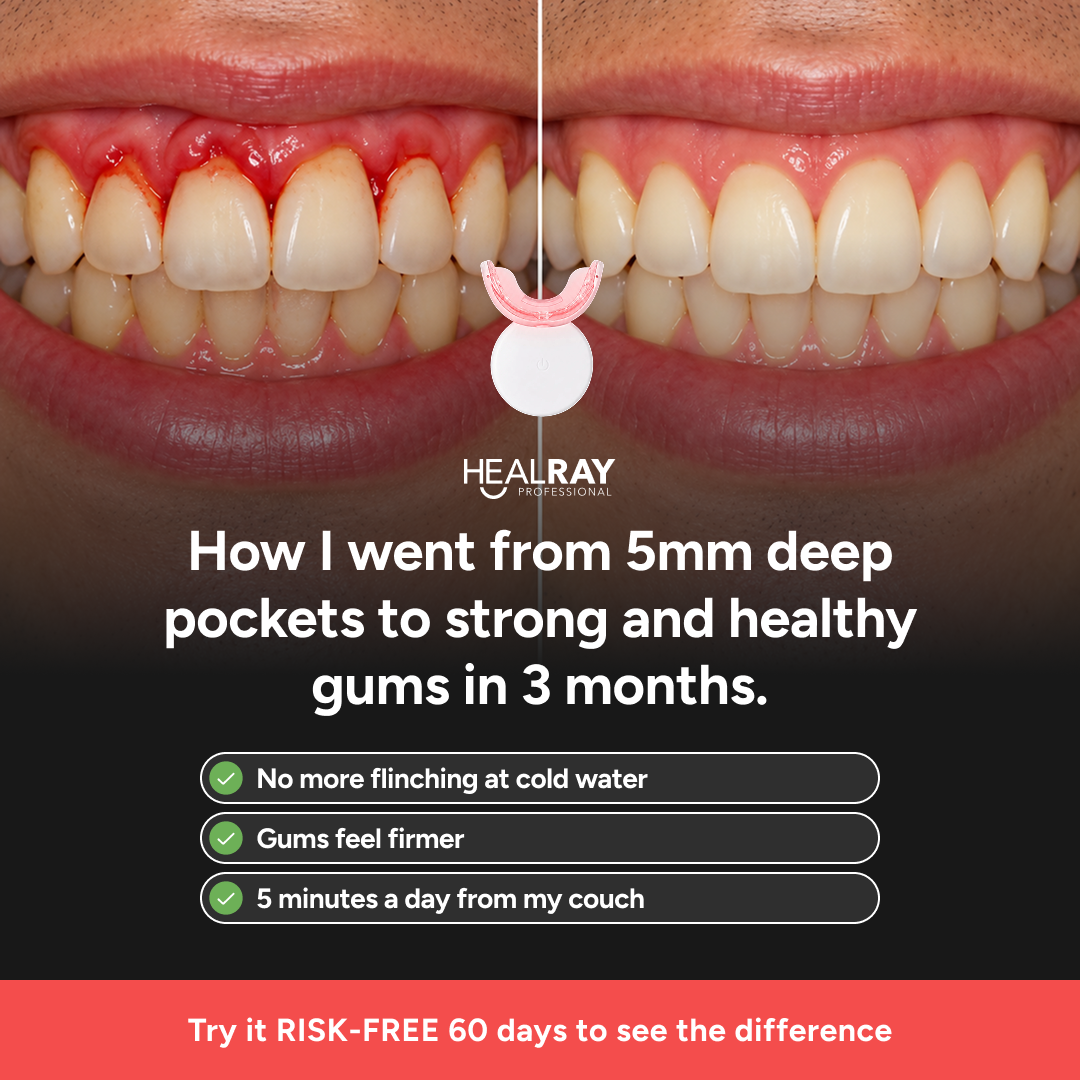 HealRay Facebook ad: Try It Risk Free For 60 Days