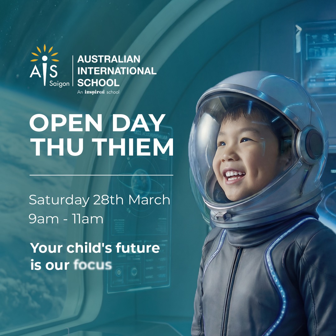 Australian International School Facebook ad: Open Day - Thu Thiem | Australian International School