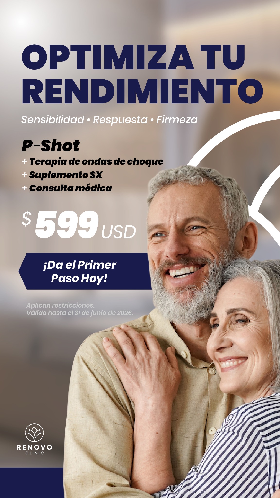 Renovo Clinic Facebook ad from Jun 5, 2026