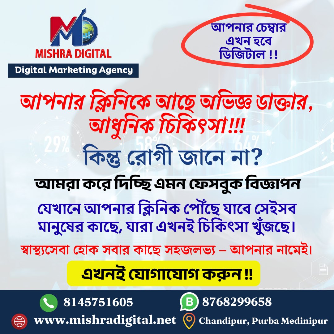 Mishra Digital Facebook ad: যোগাযোগ করুন