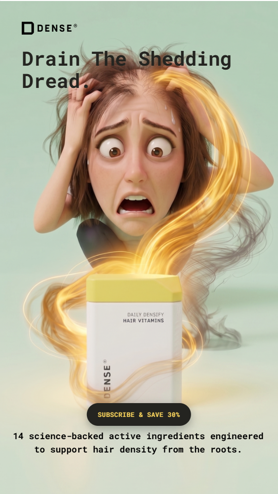 Dense Hair Experts Facebook ad