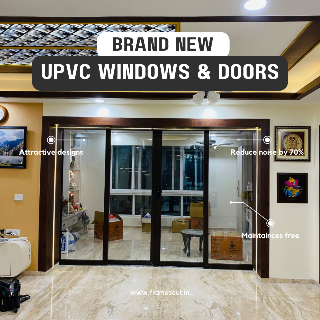 Framesout UPVC Facebook ad: Your Home Deserves Better - Choose UPVC!
