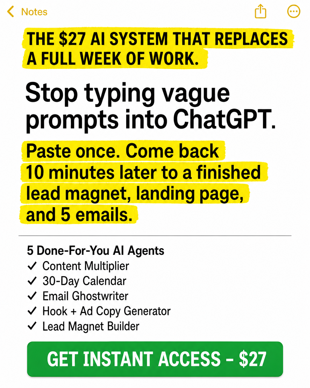 George "The Kid" Karafotis Facebook ad