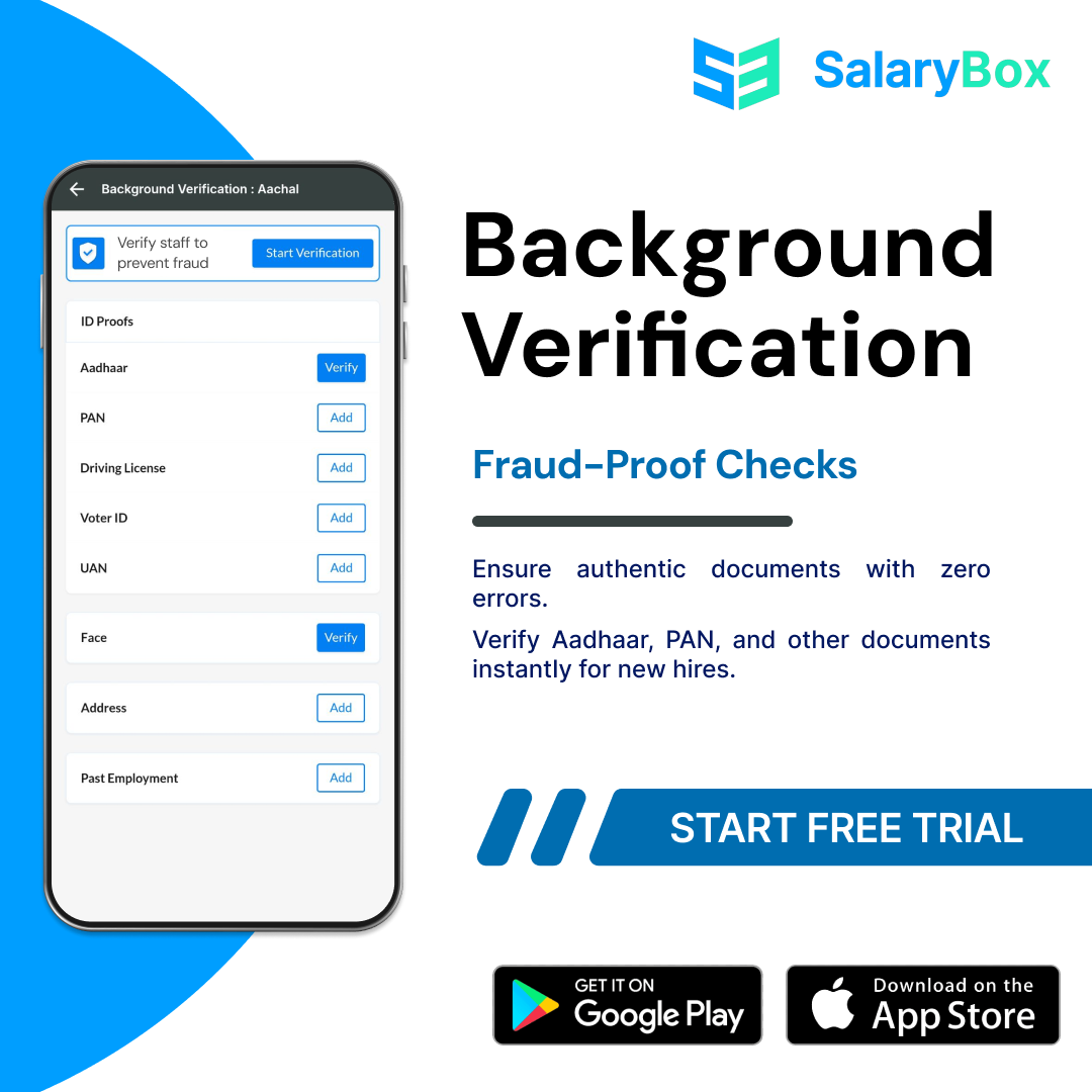 SalaryBox Facebook ad: Verify employee identity, past employment, and documents…