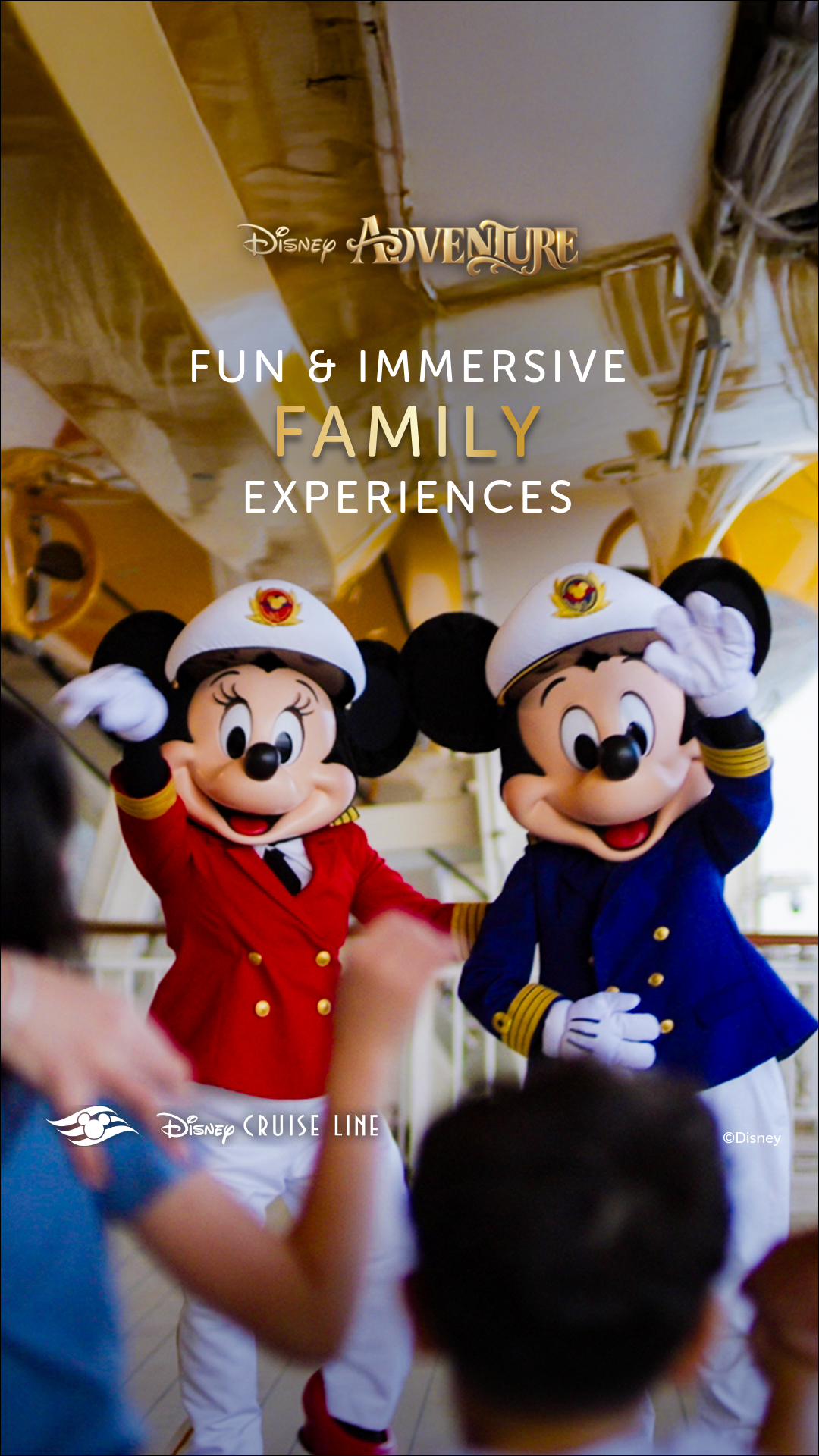 Disney Cruise Line Facebook ad