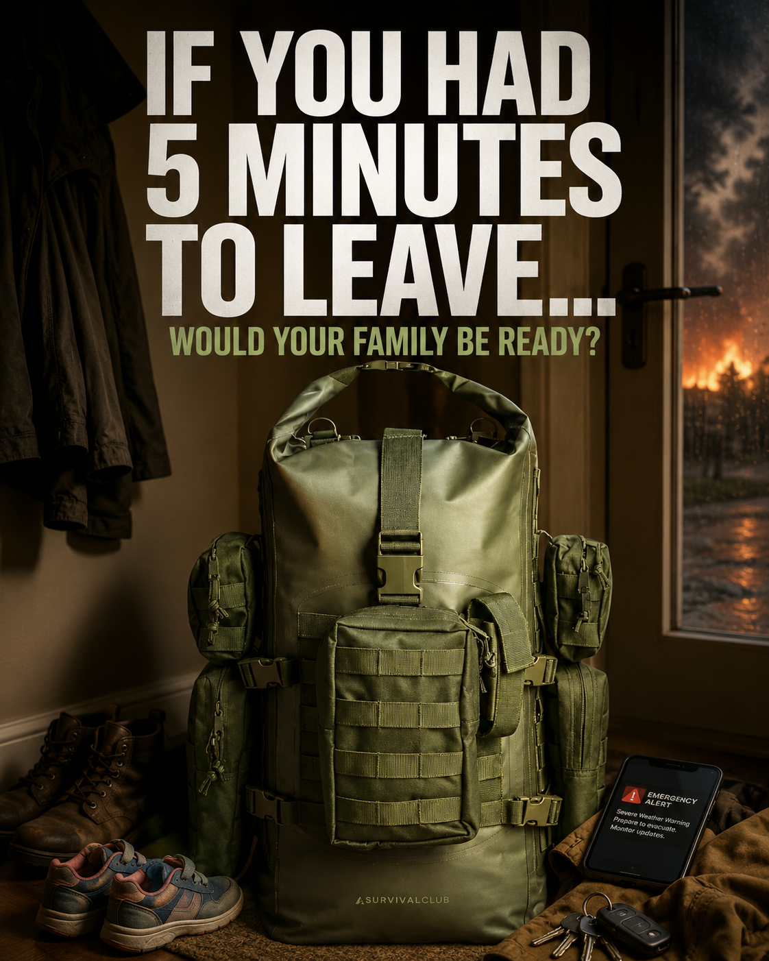 Survival Club Facebook ad