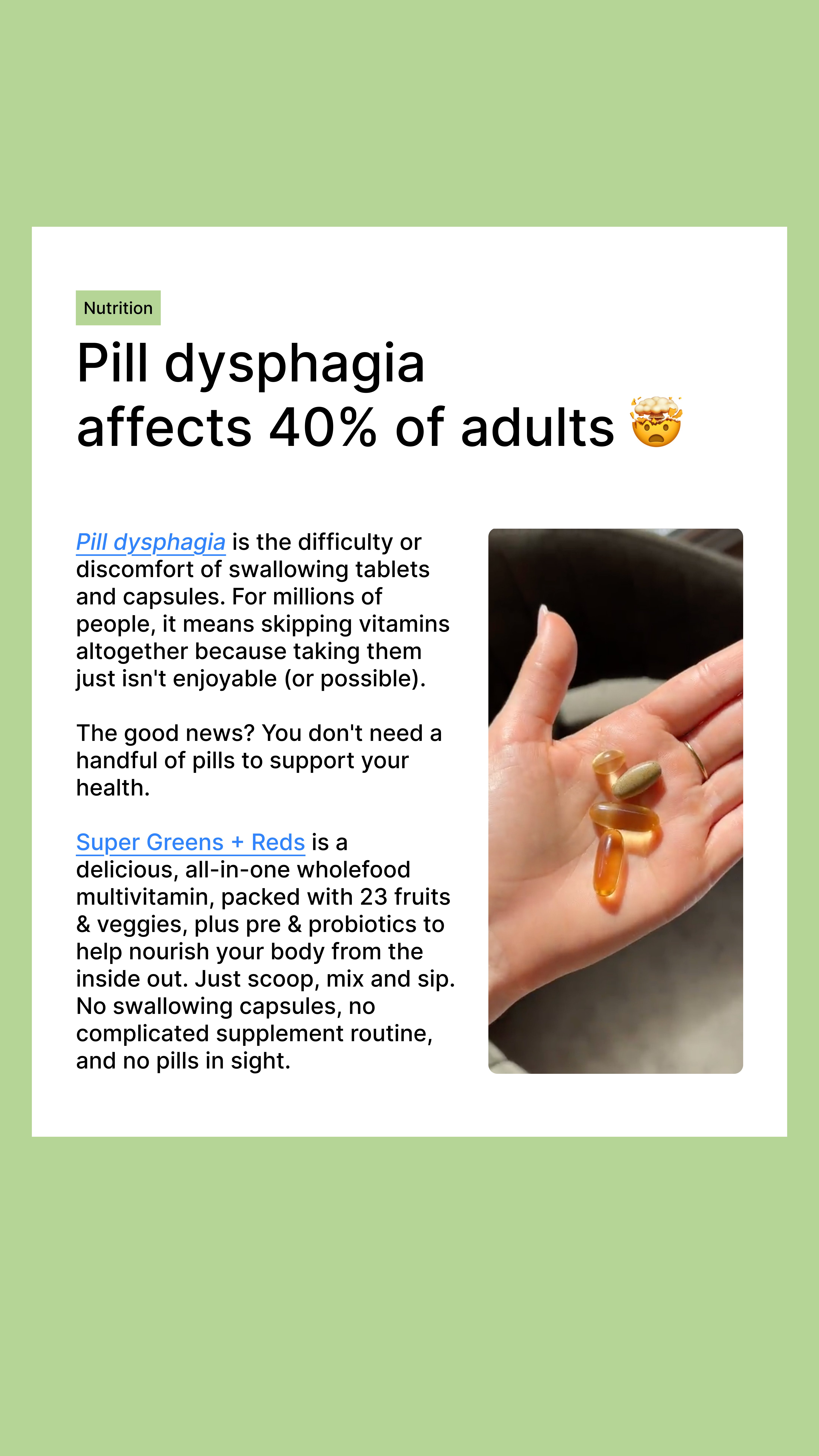 Nutra Naturals Facebook ad