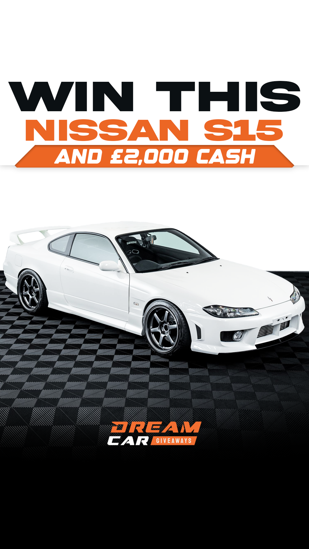 Dream Car Giveaways Facebook ad