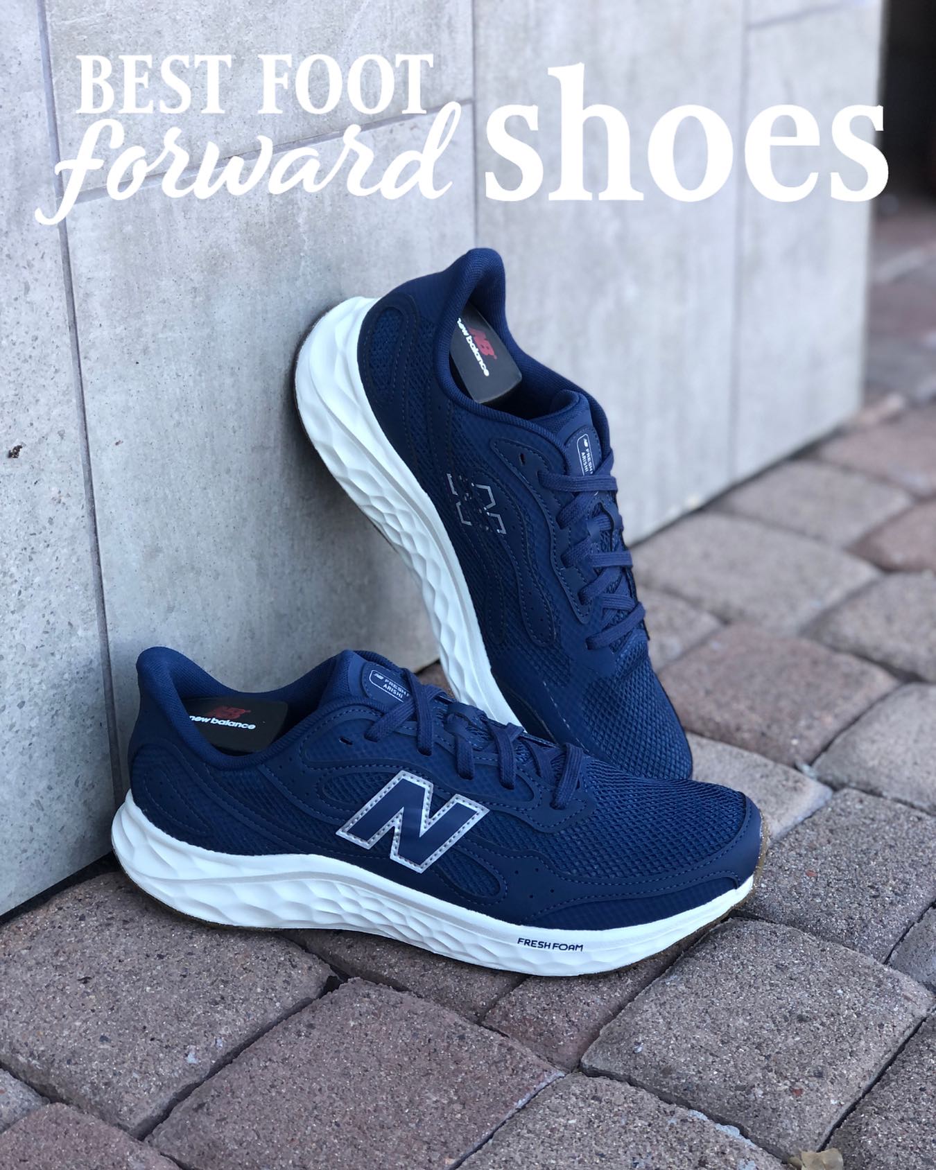 Best Foot Forward Shoes Facebook ad: The New Balance Fresh Foam Arishi v4 is…