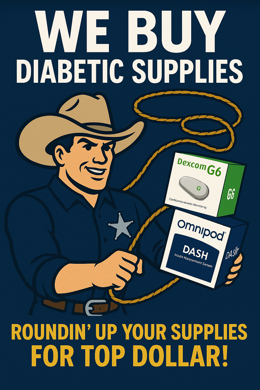 The Diabetic Influencer Facebook ad: Sell Your Supplies Today