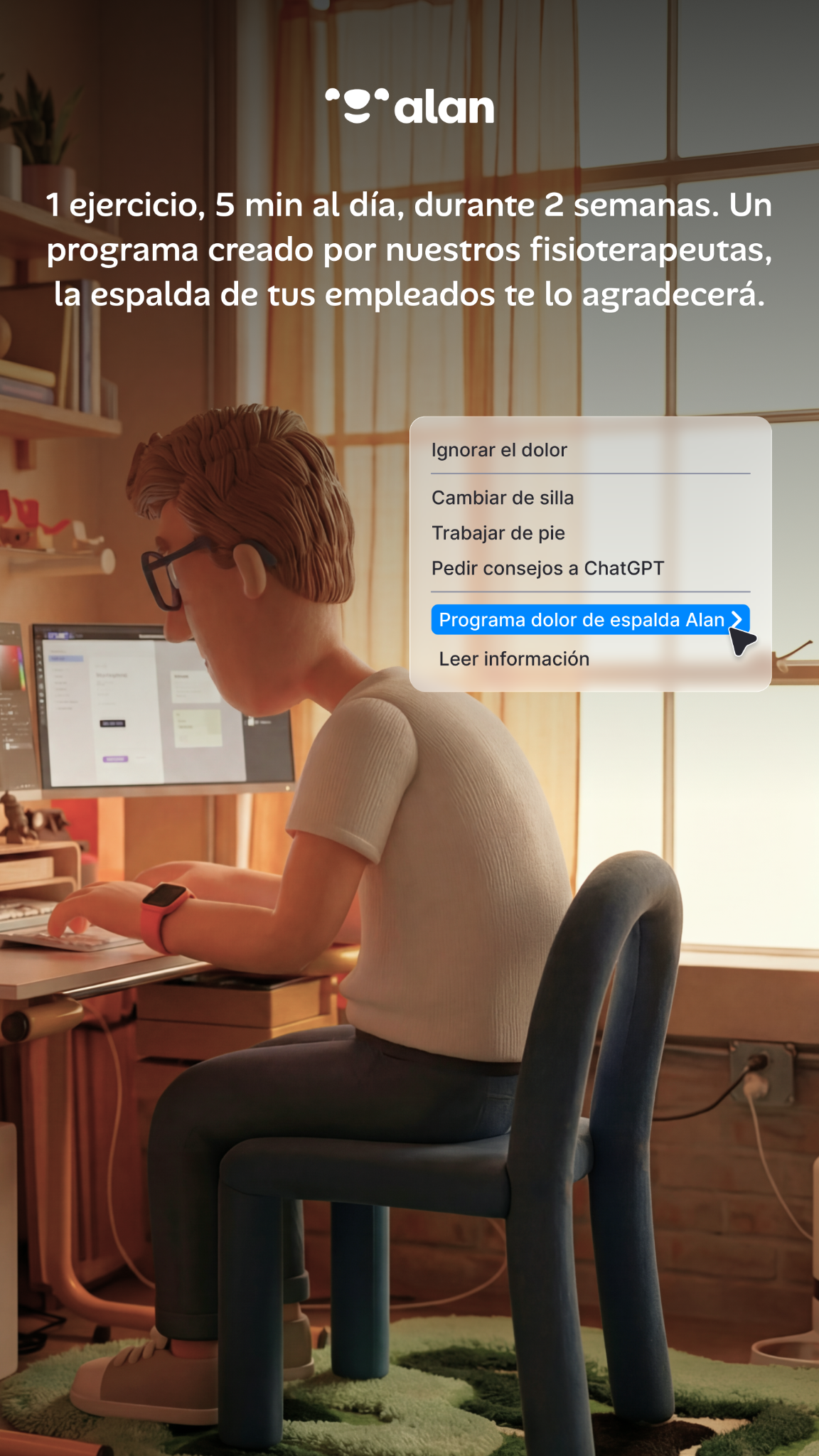 Alan Facebook ad