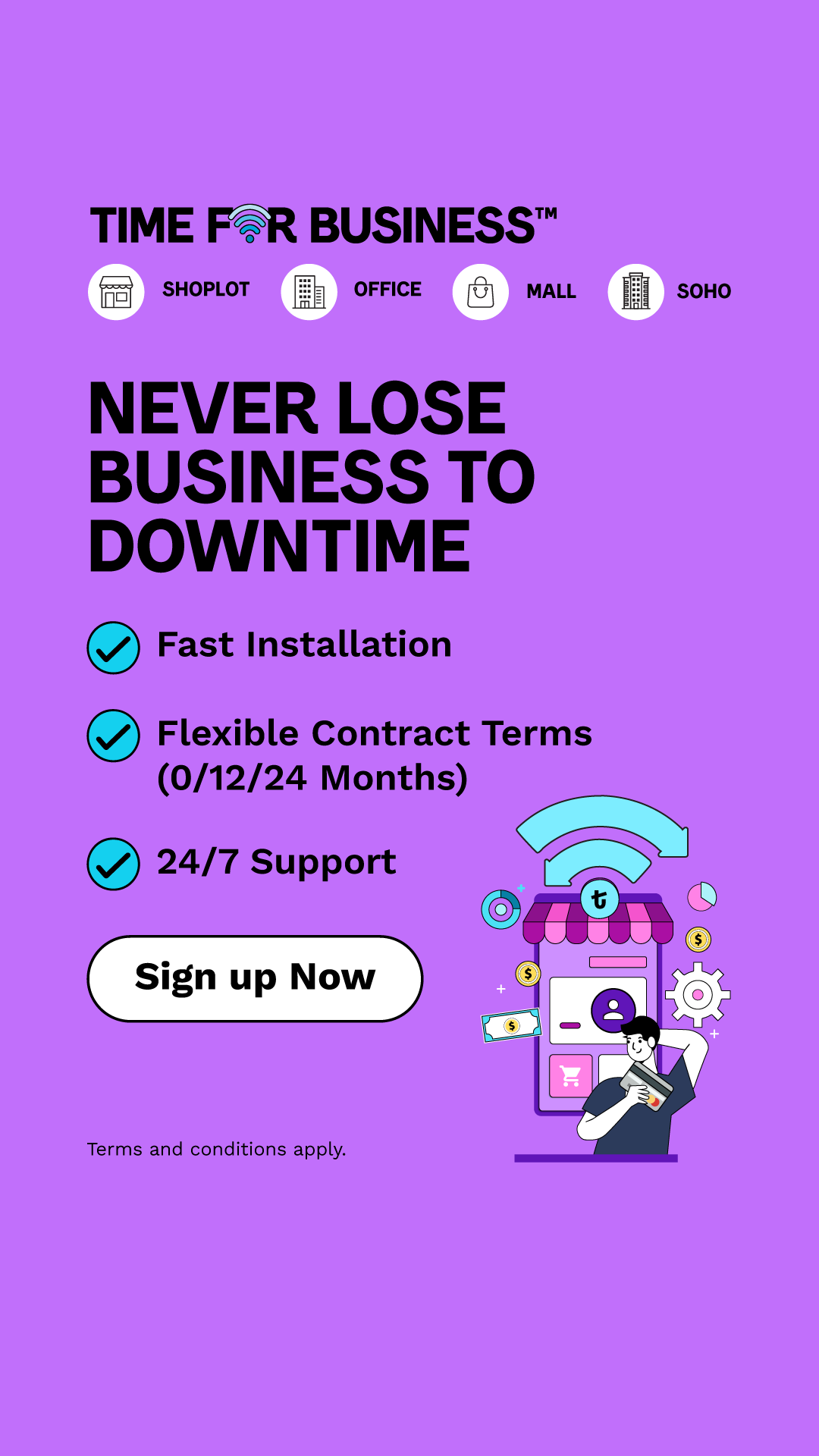 Time Internet Facebook ad