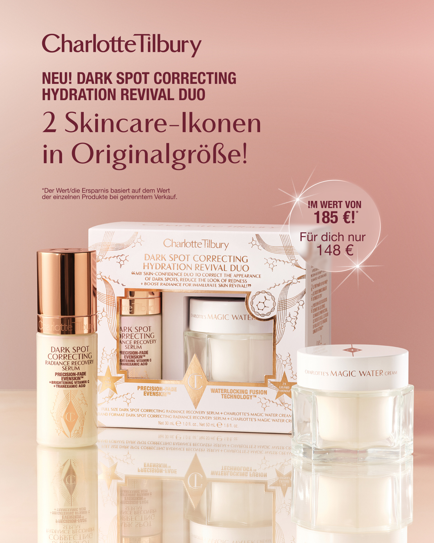 Charlotte Tilbury Skincare Facebook ad