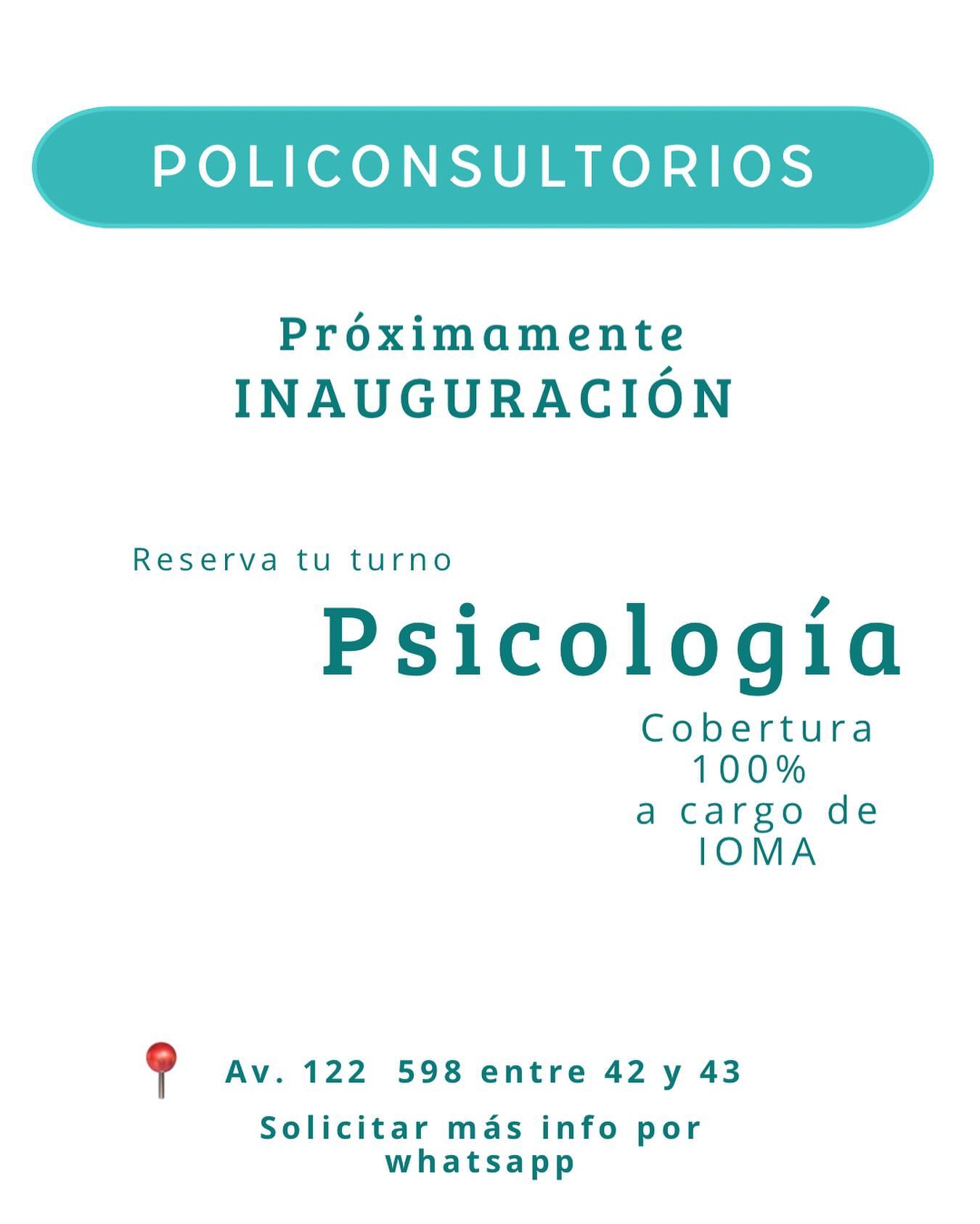 Somoscuidarsalud Facebook ad: ¡Próximamente inauguración!