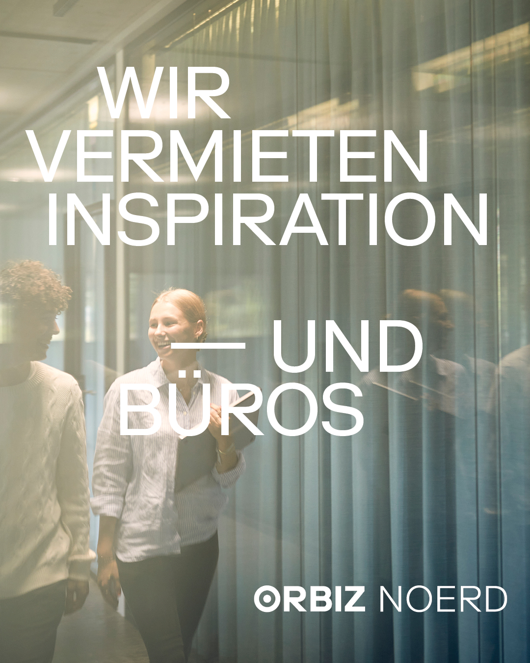 ORBIZ Noerd Facebook ad: Erlebe, wie flexibel und inspirierend deine Arbeitstage…