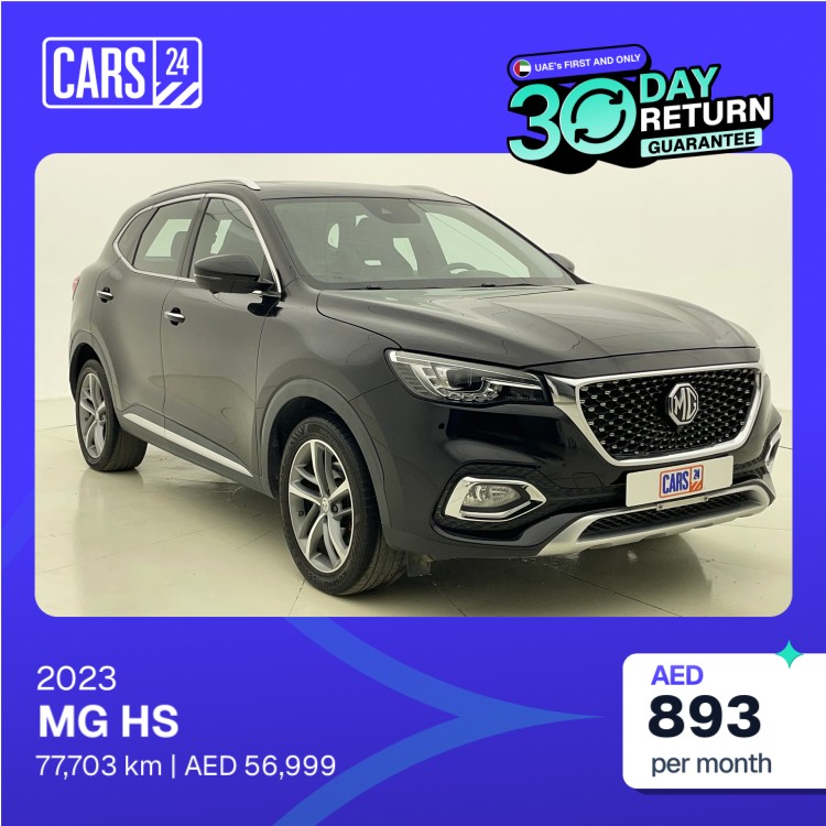 CARS24 UAE Facebook ad