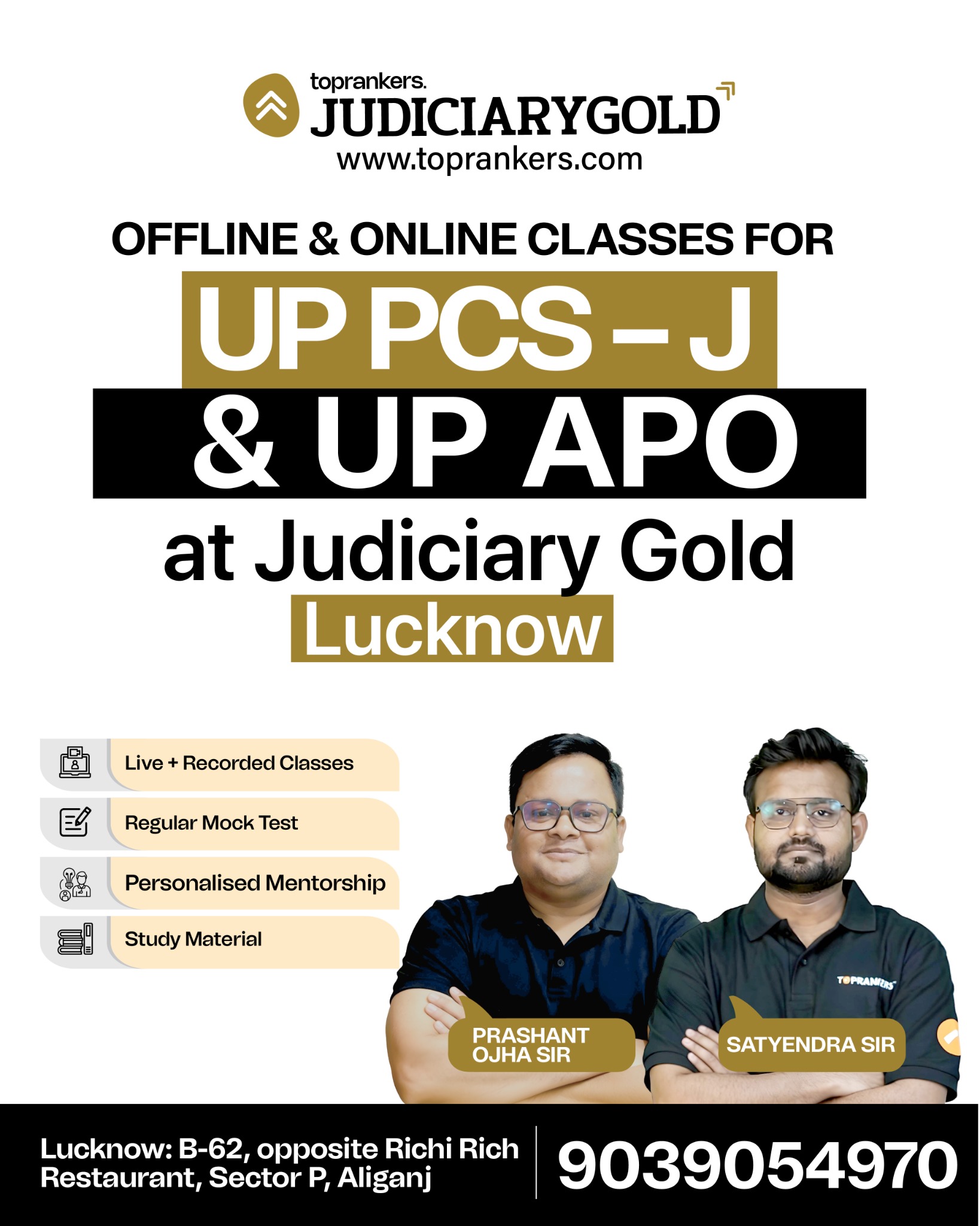 Judiciary Gold Facebook ad