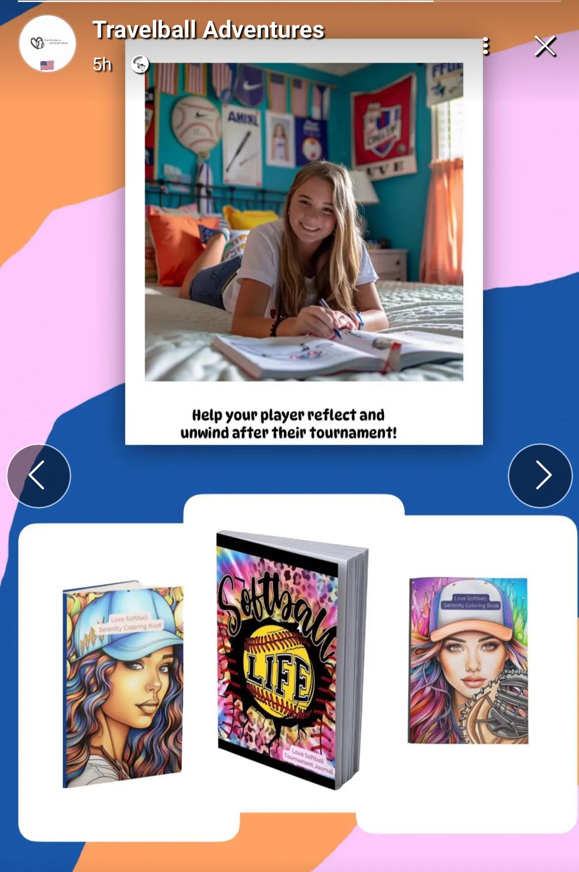 Travelball Adventures  Facebook ad