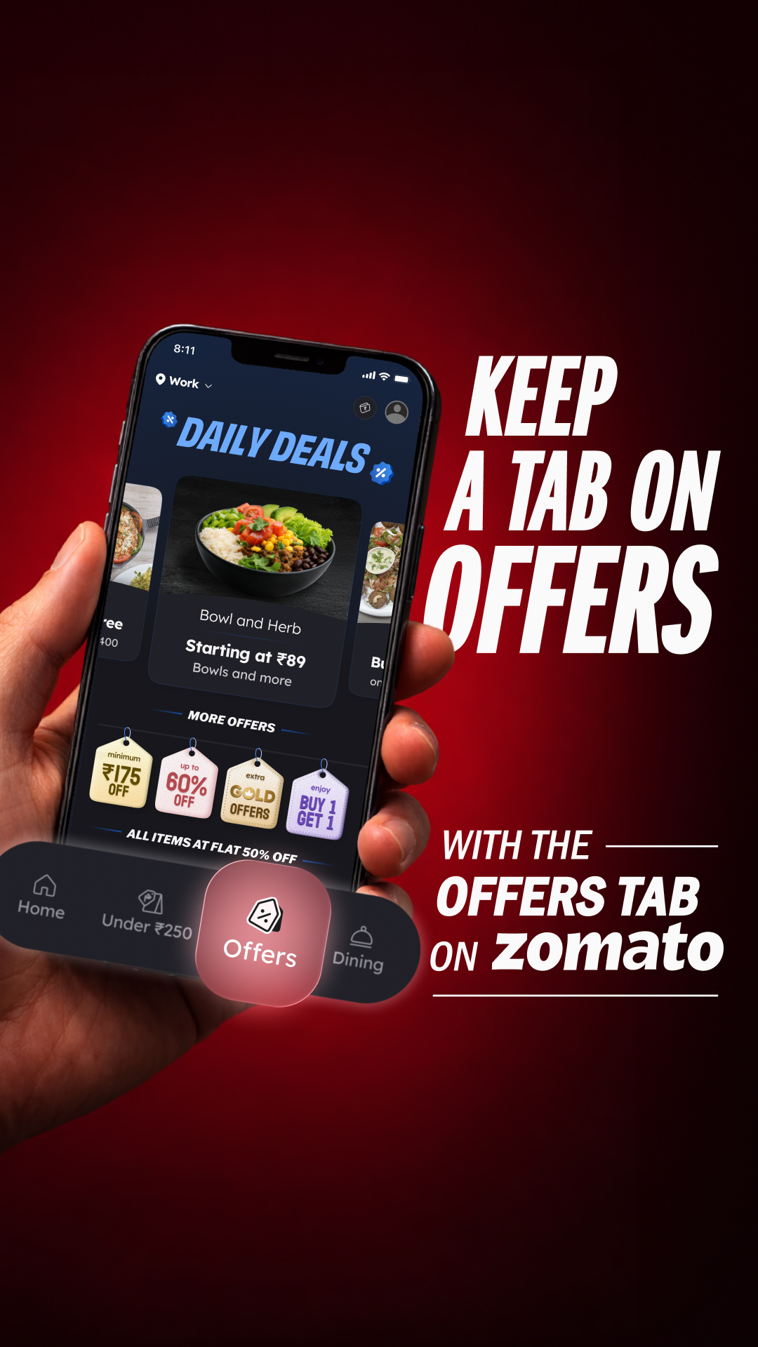 Zomato Facebook ad