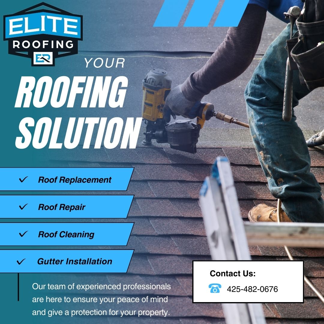 Elite Roofing Facebook ad