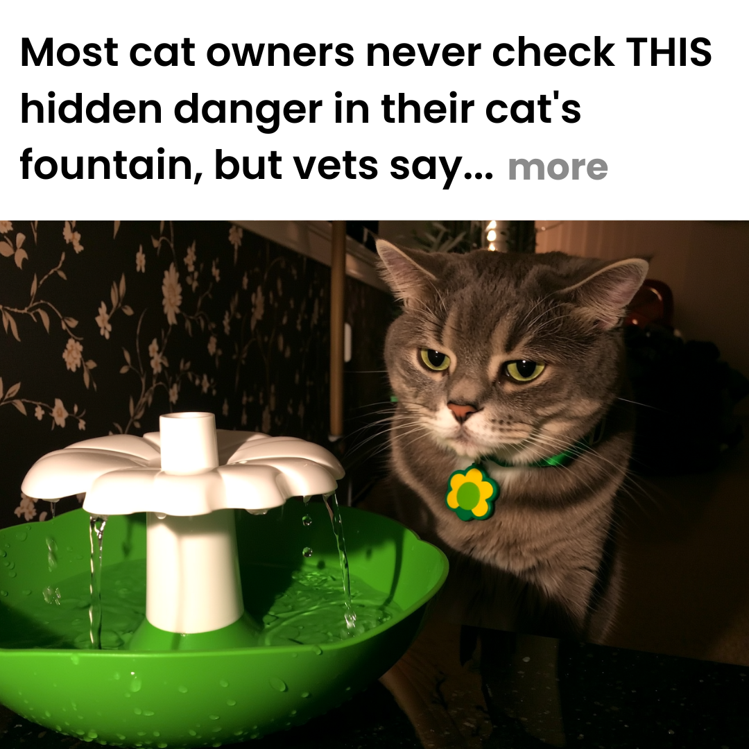 Sarah's Cat Diary Facebook ad: Read If You Own A Cat Water Fountain