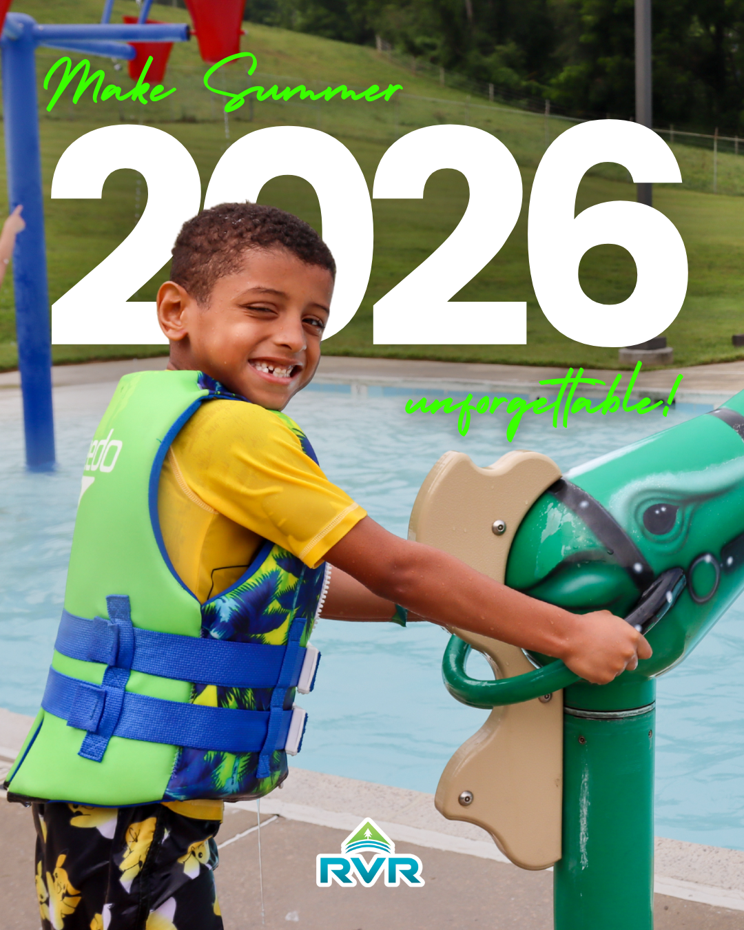River Valley Ranch Facebook ad: Register for Summer 2026