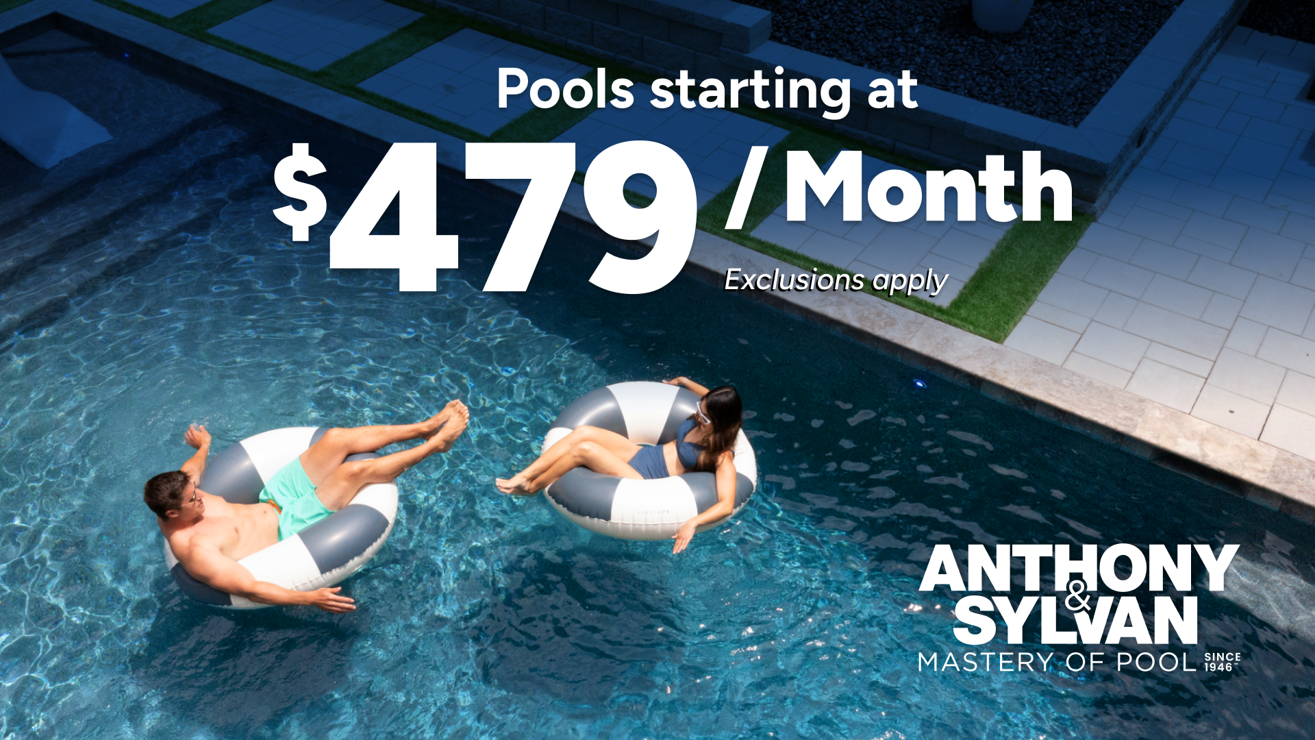 Anthony & Sylvan Pools Facebook ad