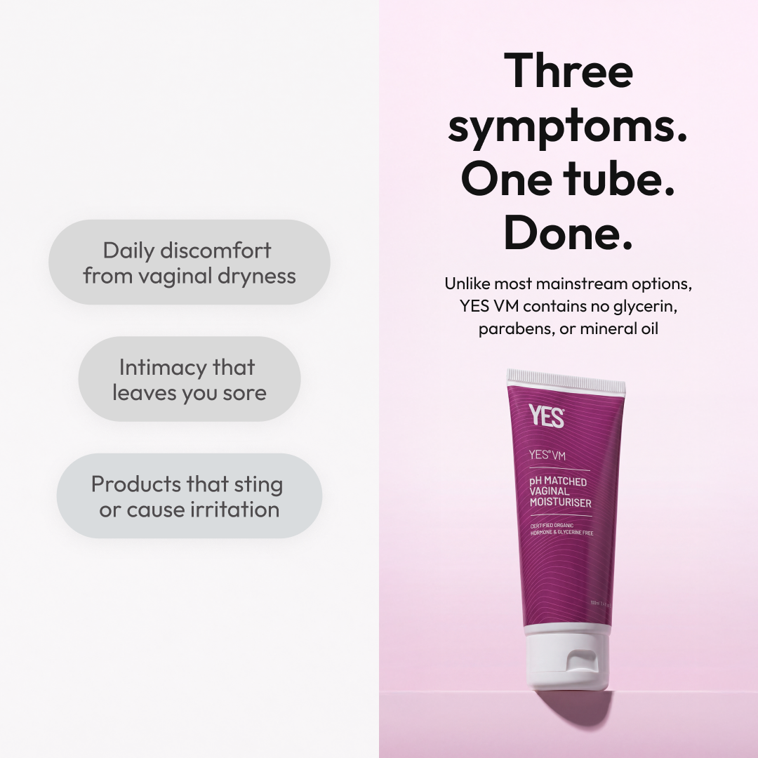 YES - The Organic Intimacy Company Facebook ad