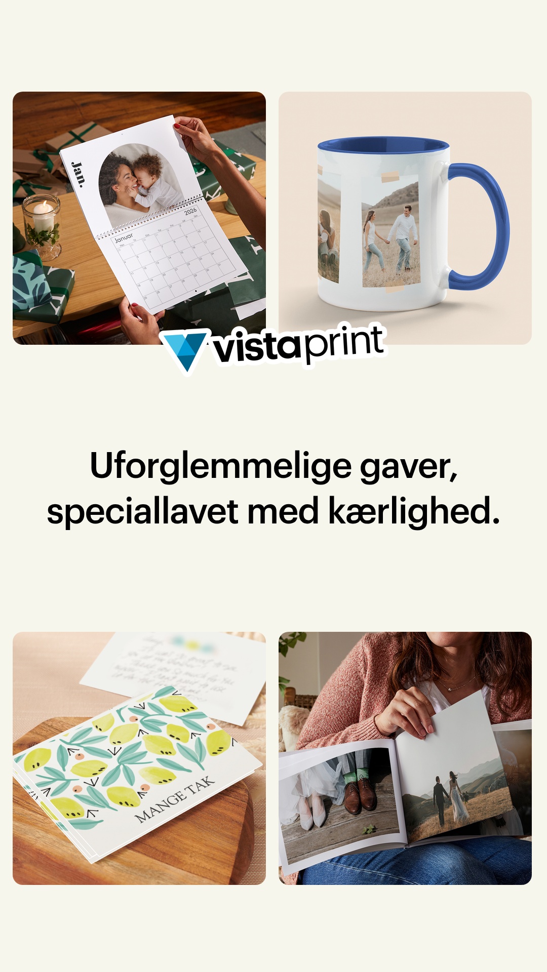 VistaPrint Facebook ad