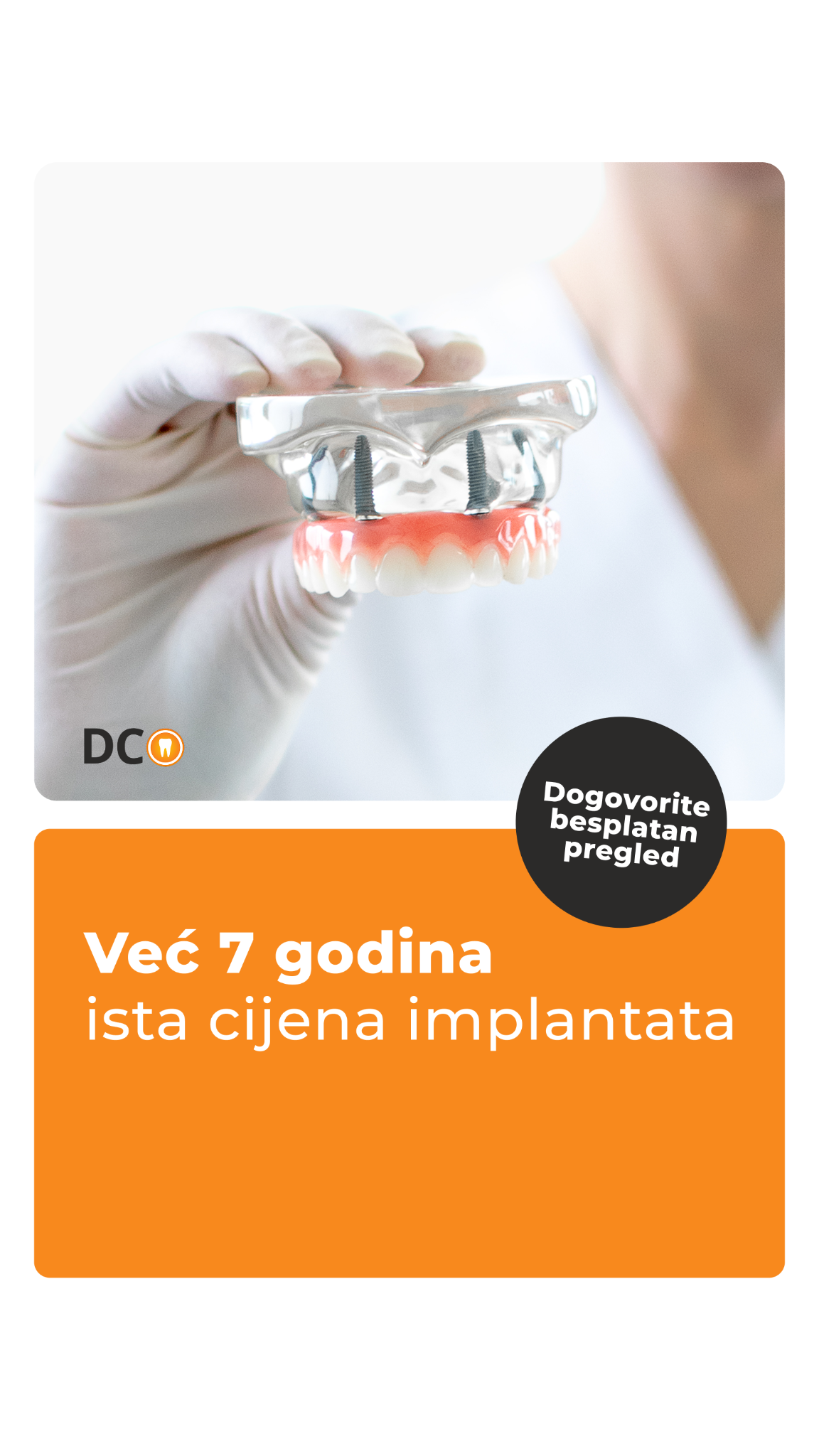 Dental Centar Ostojić Facebook ad