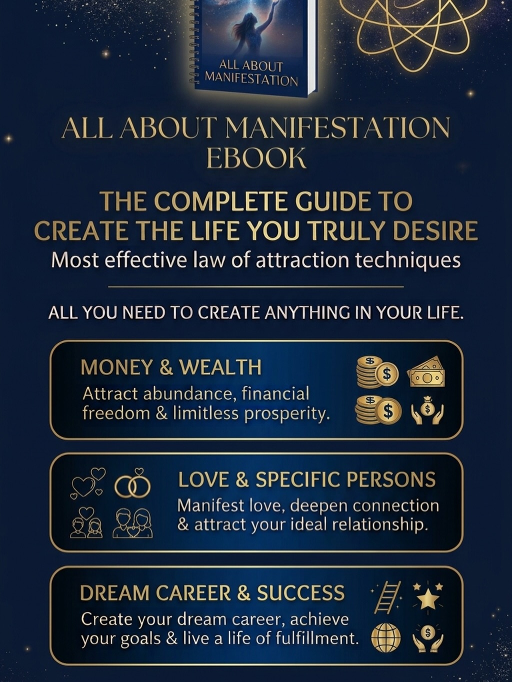 Unitedbylife Facebook ad: All about Manifestation