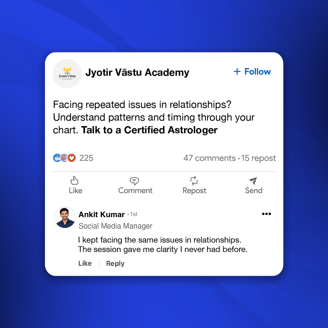 JyotirVāstu Academy Facebook ad