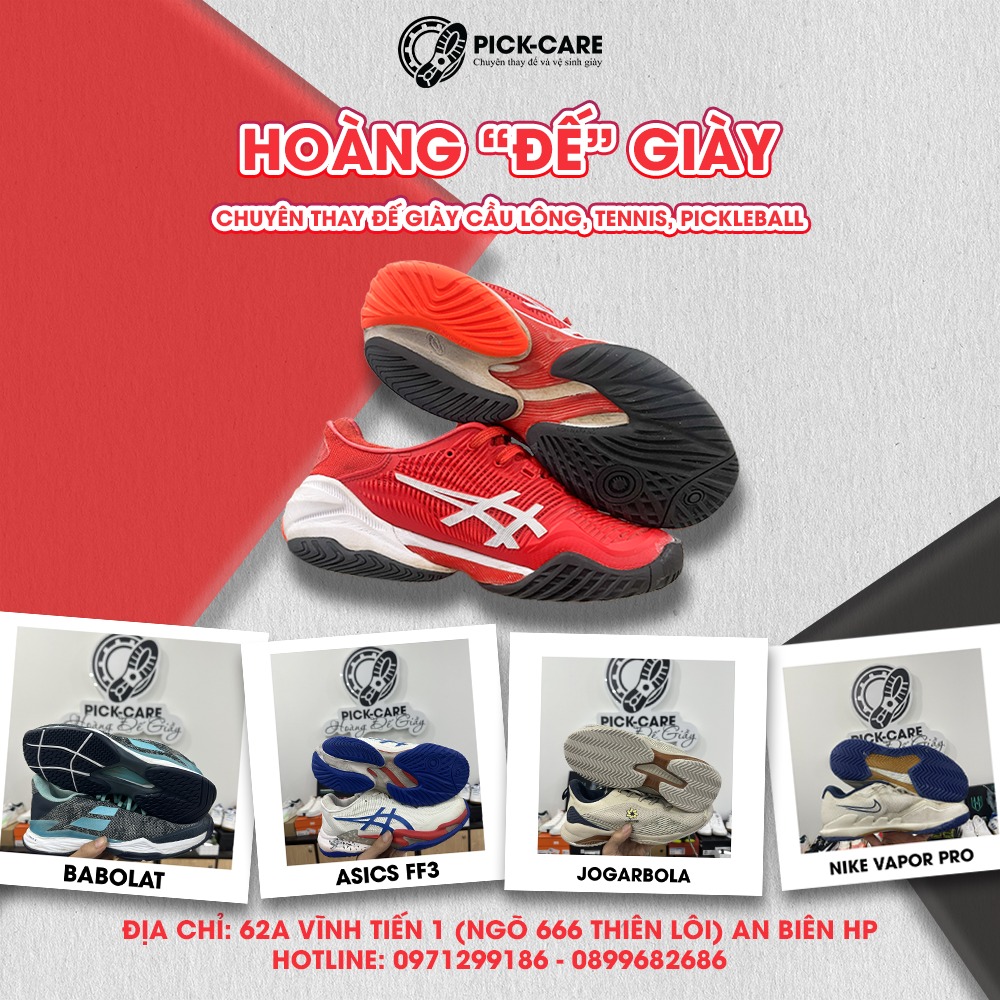 PICK CARE HẢI PHÒNG Facebook ad: GIÀY PICKLEBALL MÒN ĐẾ?
