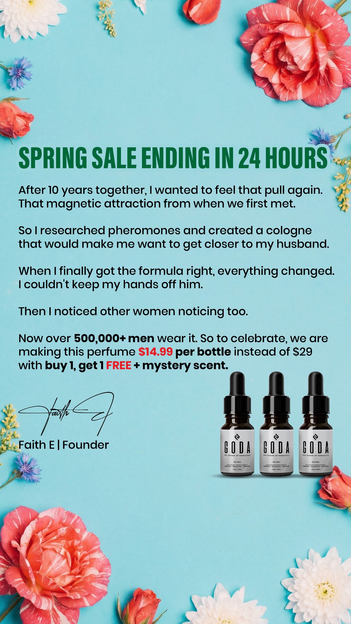 Steve The Perfumer Facebook ad