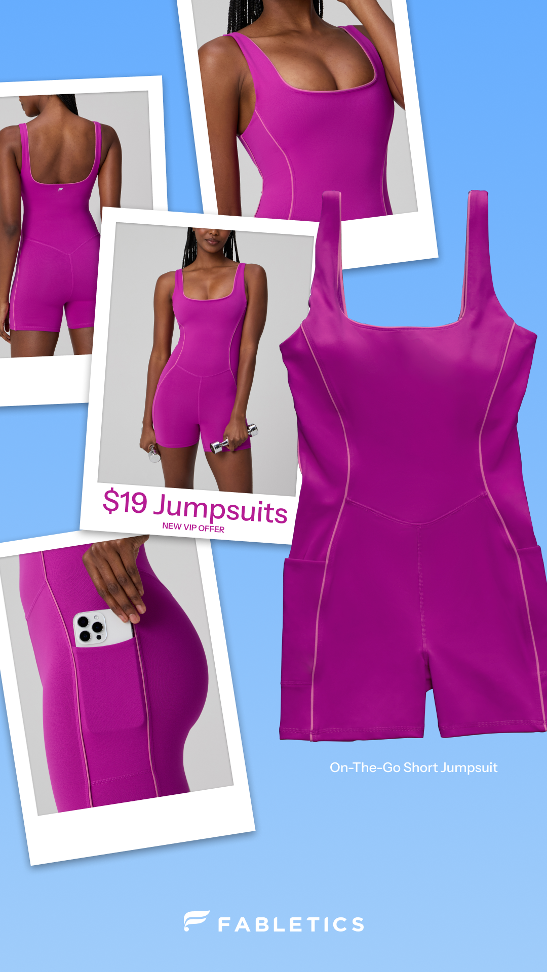 Fabletics Facebook ad
