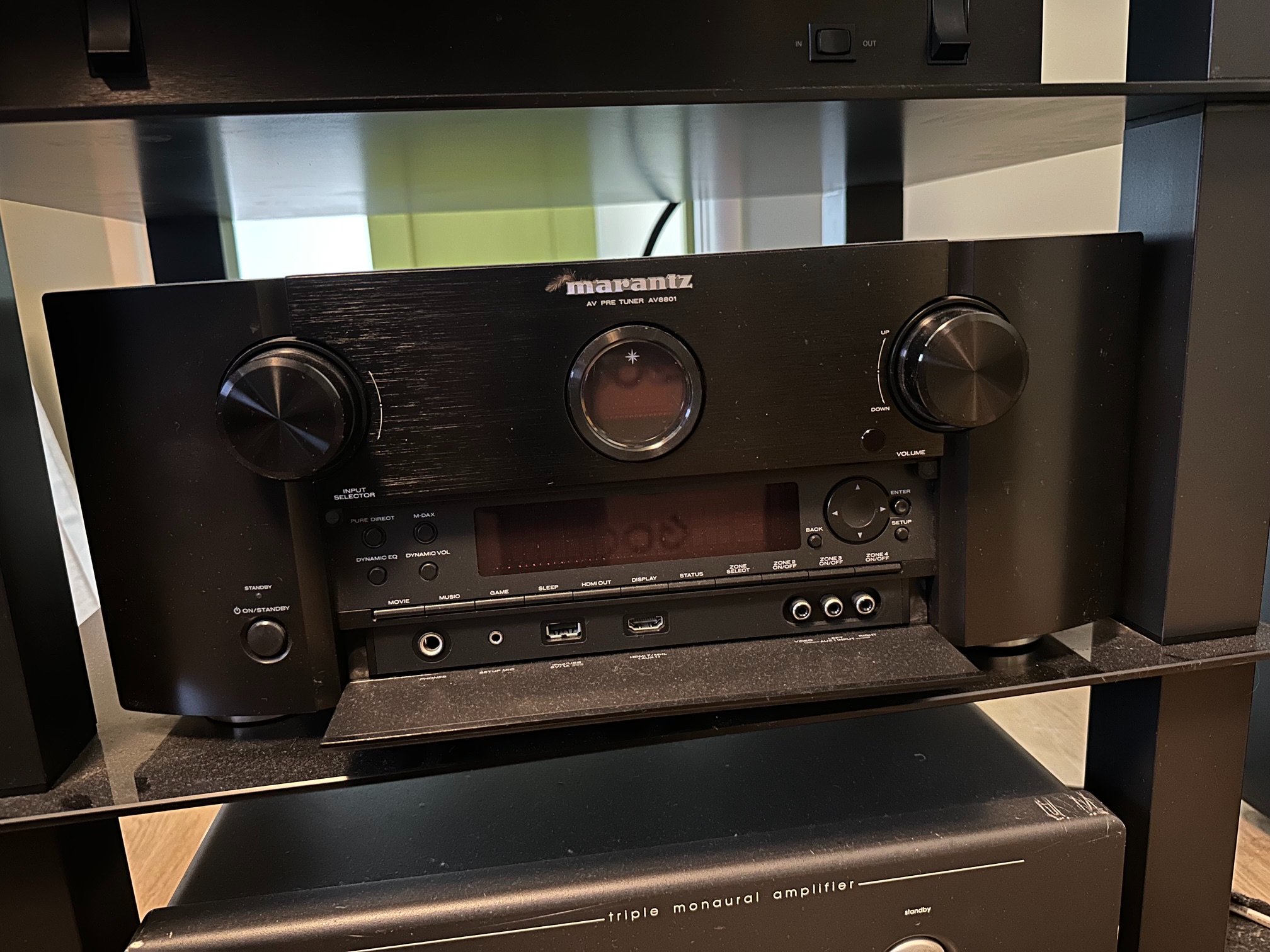 Nick Kraus Facebook ad: Marantz AV8801 Reference AV Preamp / Processor