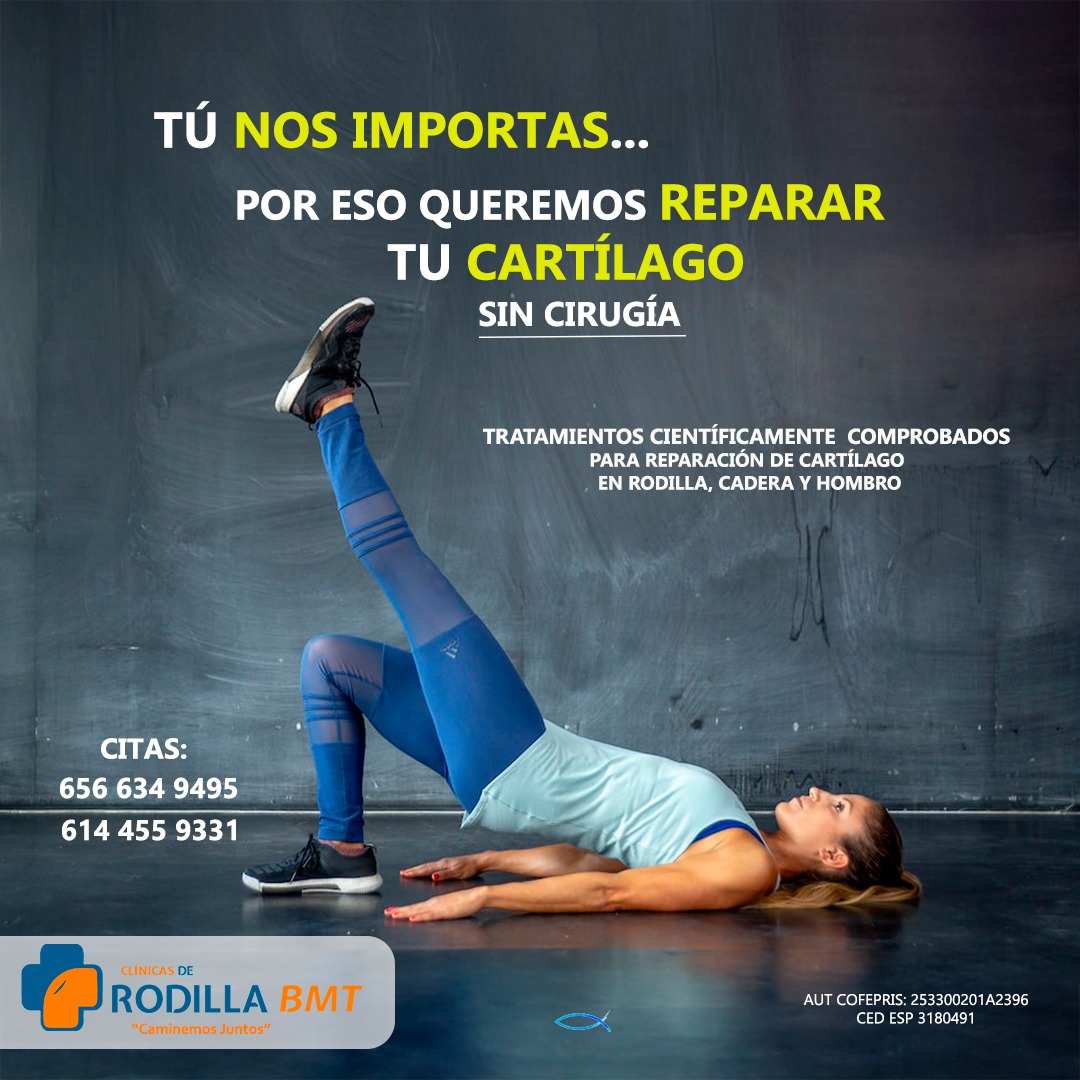 Clínicas de Rodilla BMT Chihuahua y Cd Juárez Facebook ad