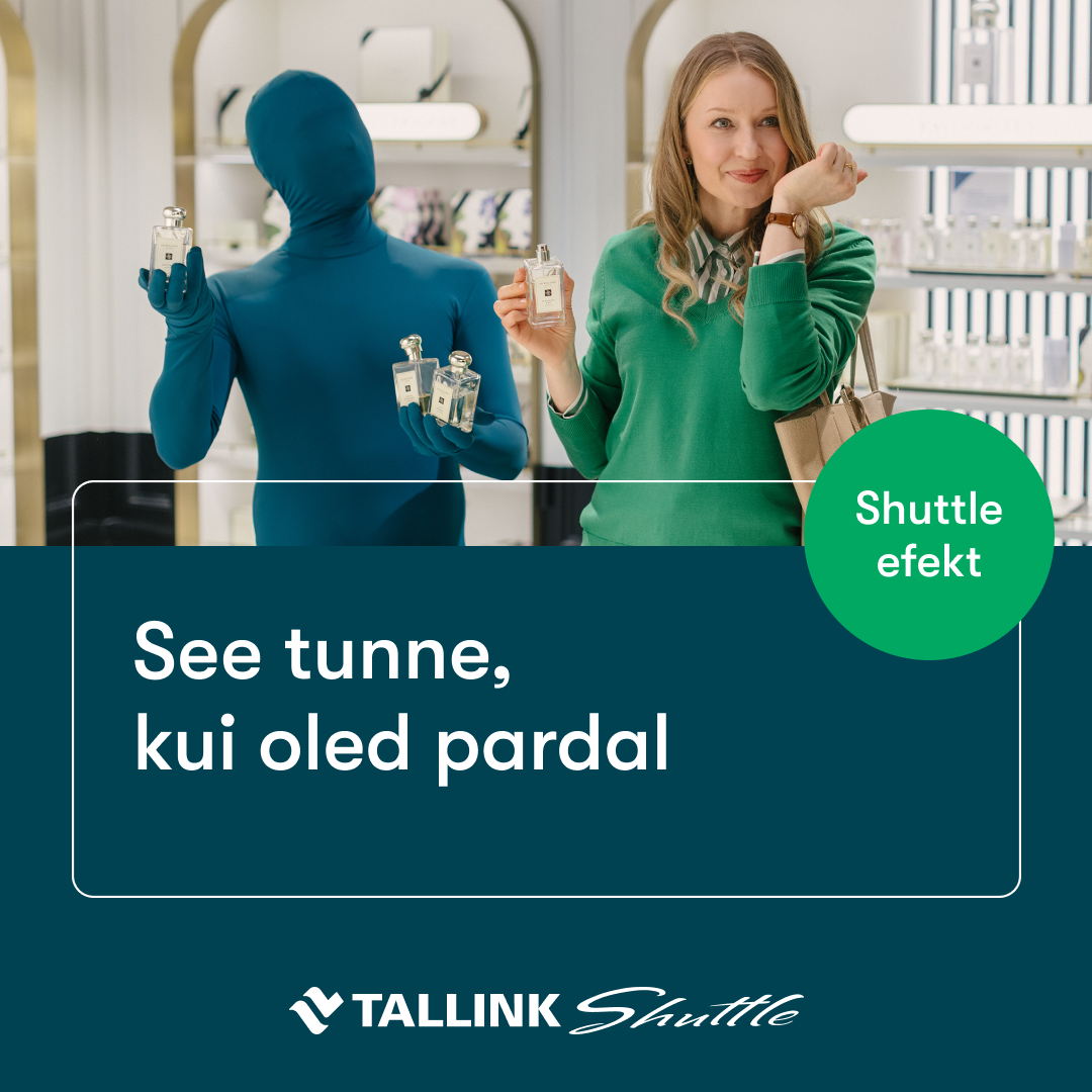 Tallink Eesti Facebook ad: SHUTTLE EFEKT viib Soome