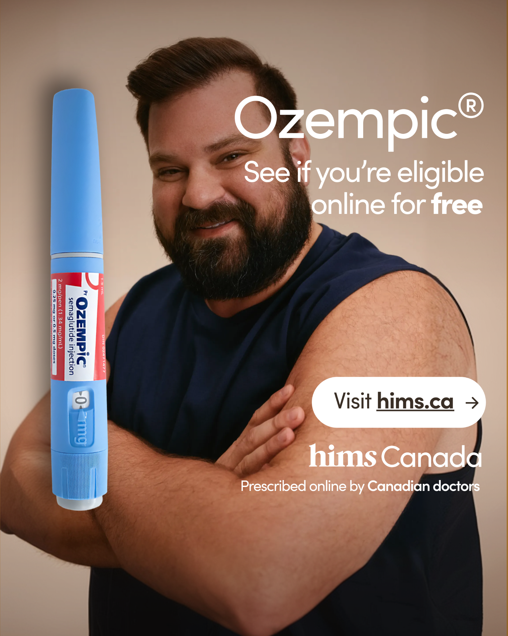 hims Facebook ad