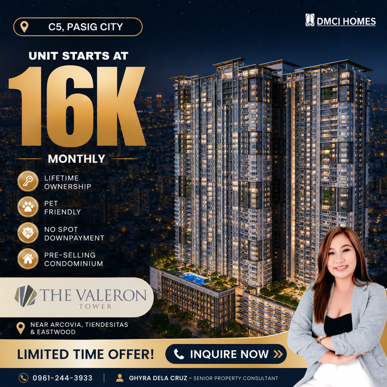 DMCI Homes by Ghyra DC Facebook ad