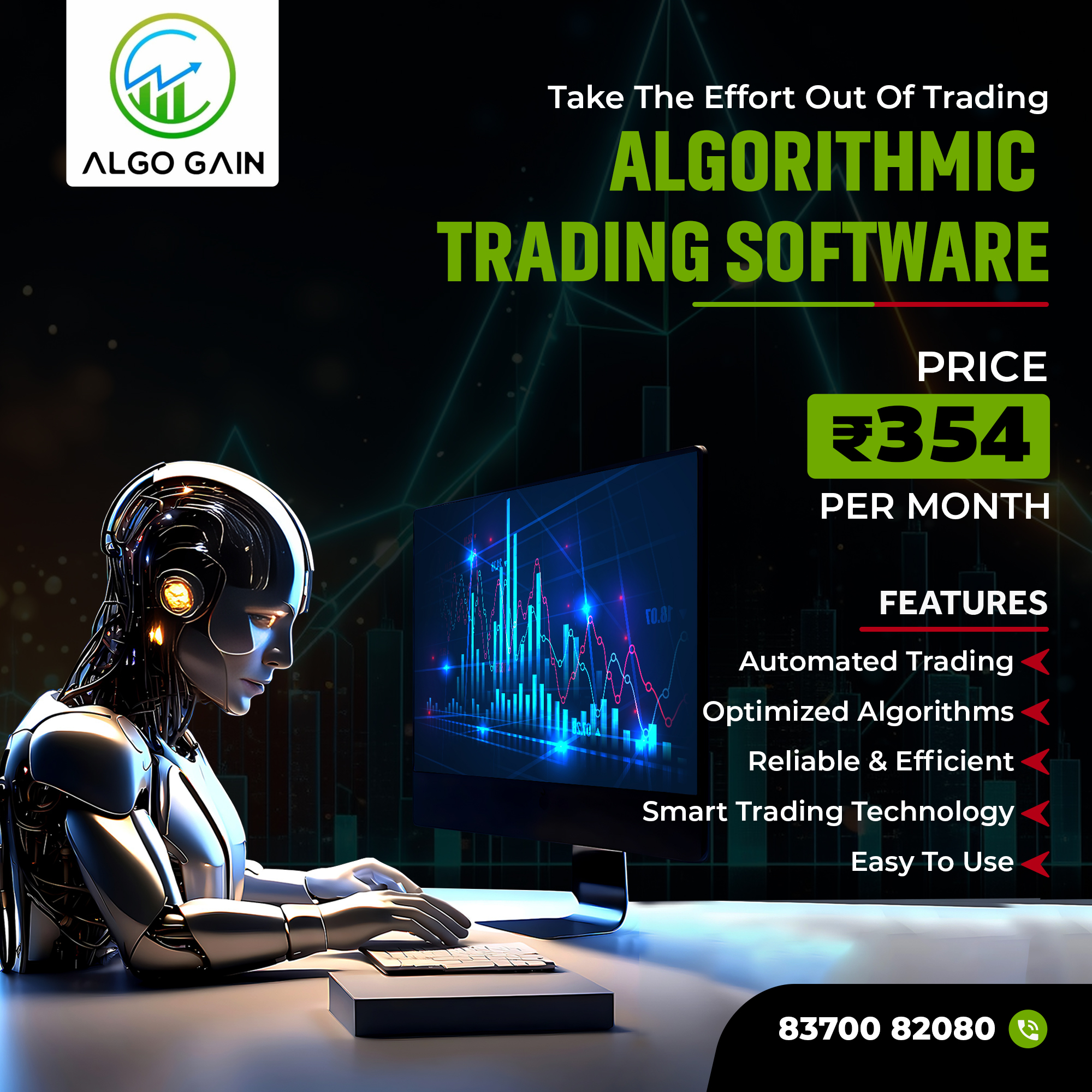 Automated Algo trading Software Facebook ad