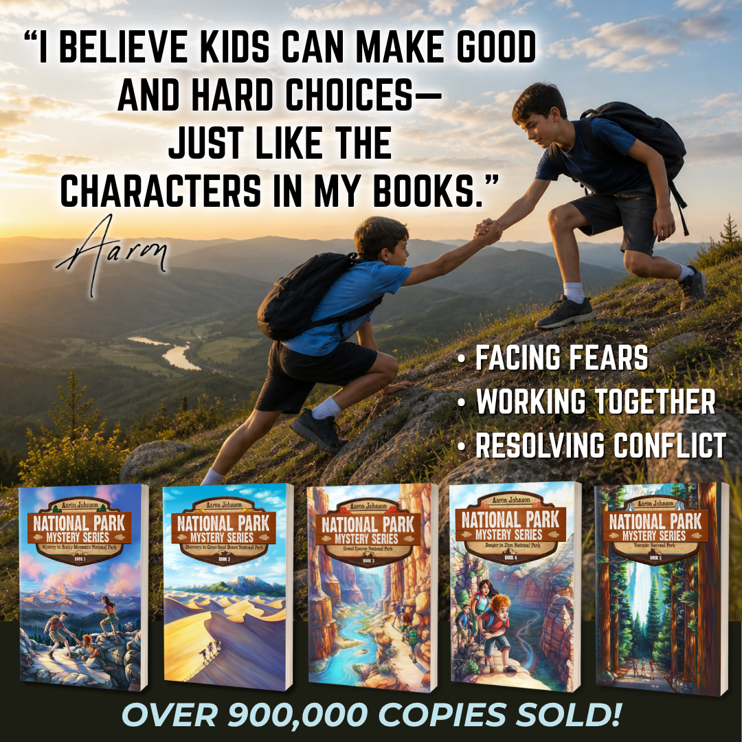 National Park Mystery Series Facebook ad