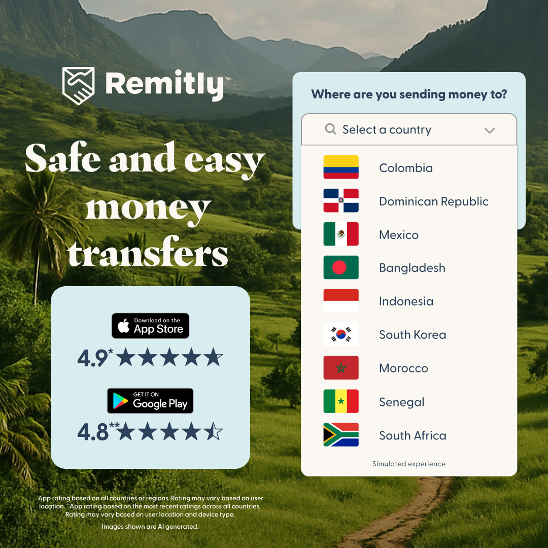 Remitly Facebook ad