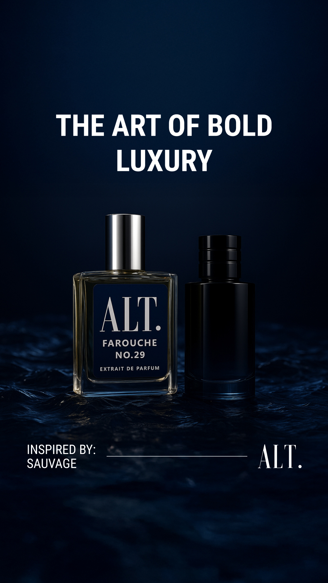 ALT. Fragrances Facebook ad