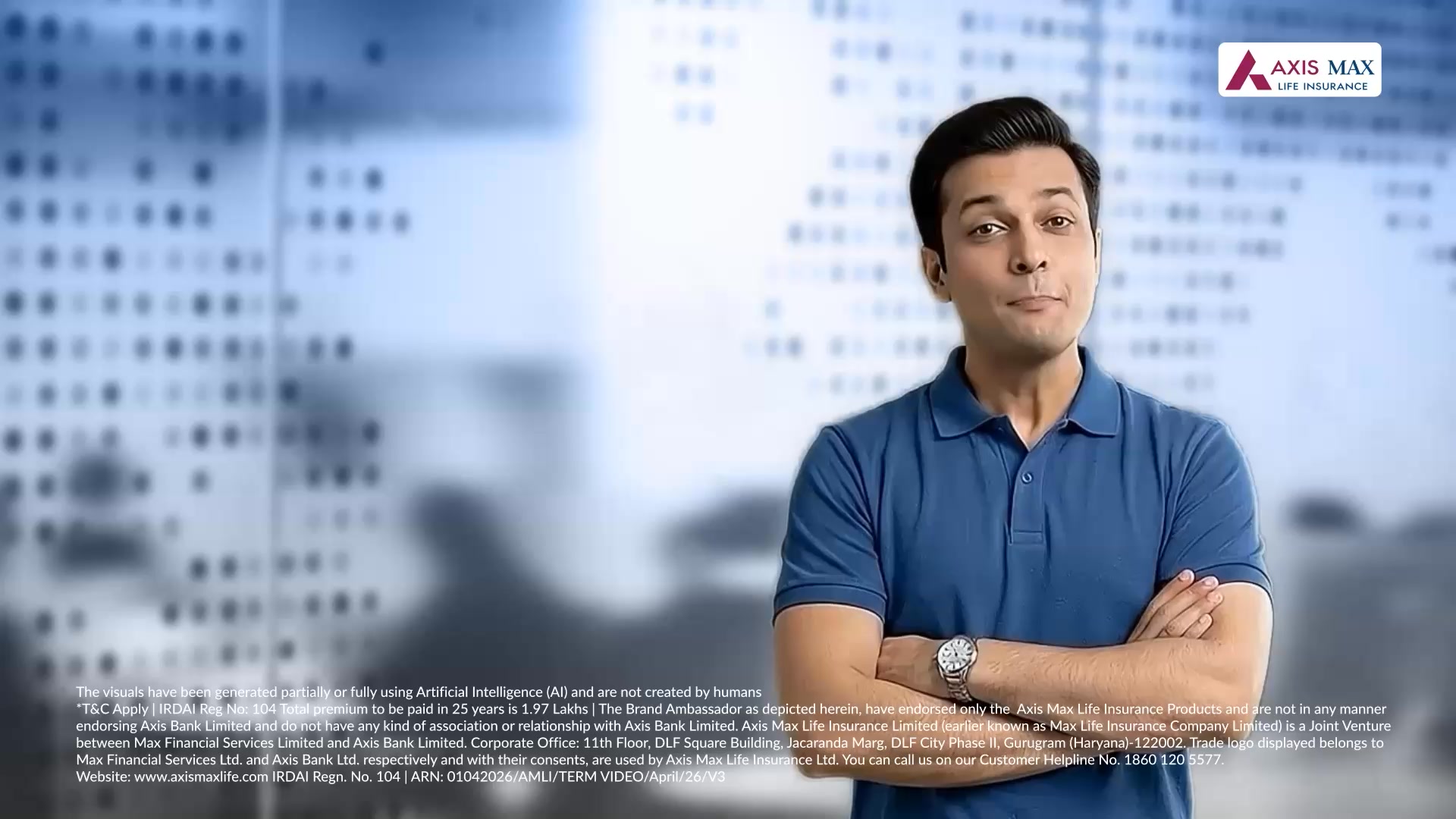 Axis Max Life Insurance Facebook ad from Jul 7, 2026