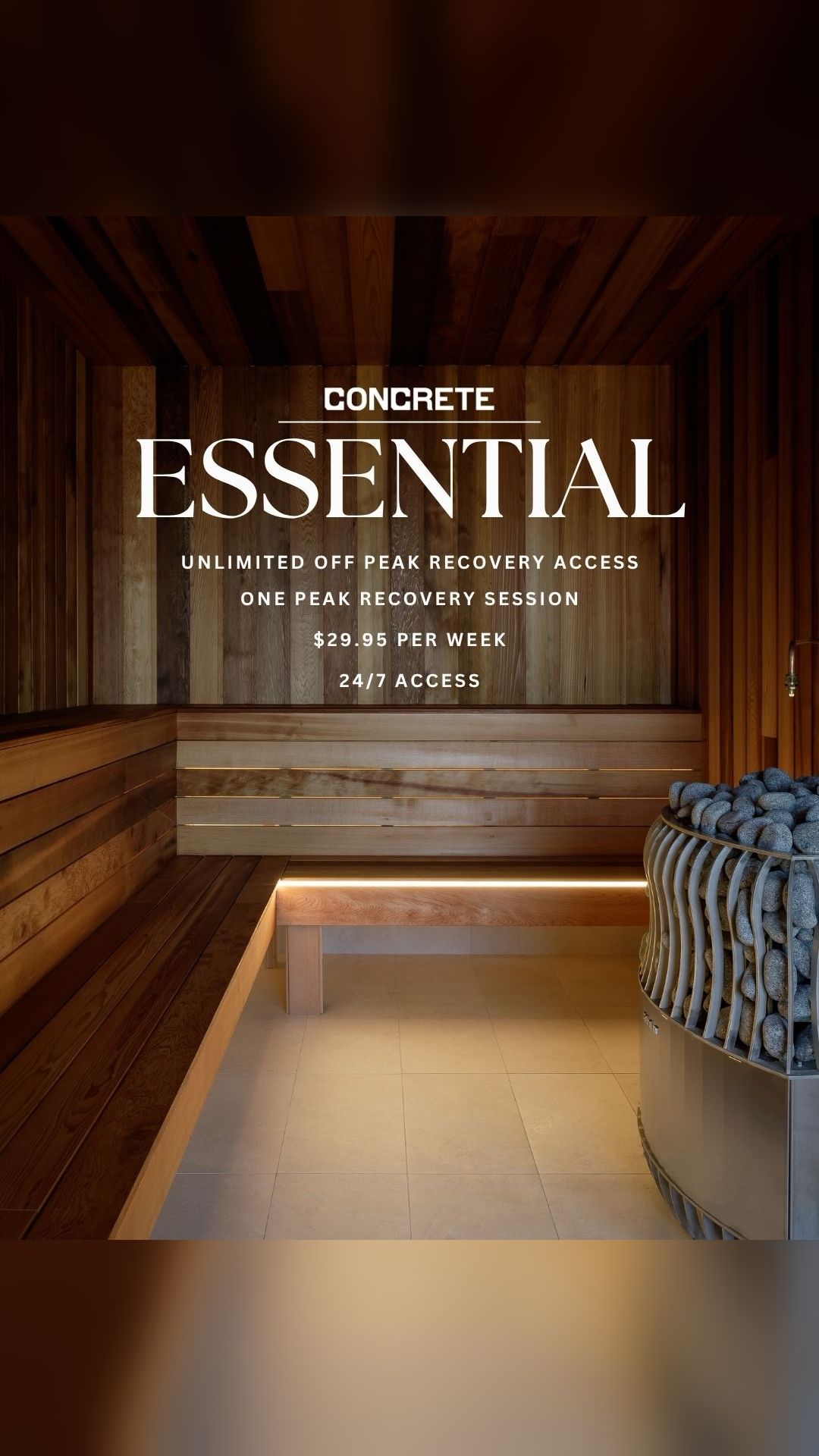 Concrete Gym Facebook ad from Jul 1, 2026
