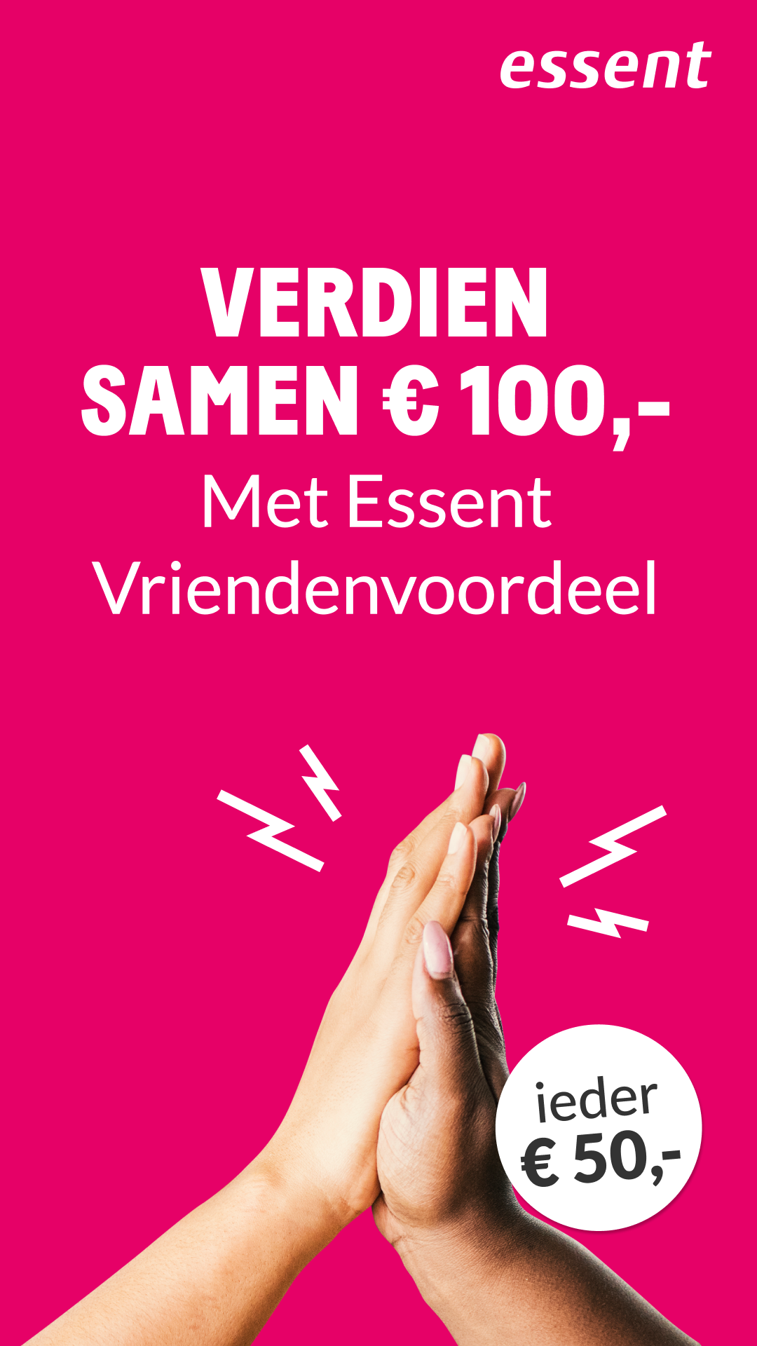 Essent Facebook ad